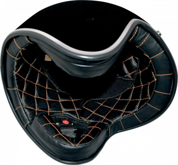 Casca Moto Jet/Open Face FX-76 Route 66 Vintage Matte Black