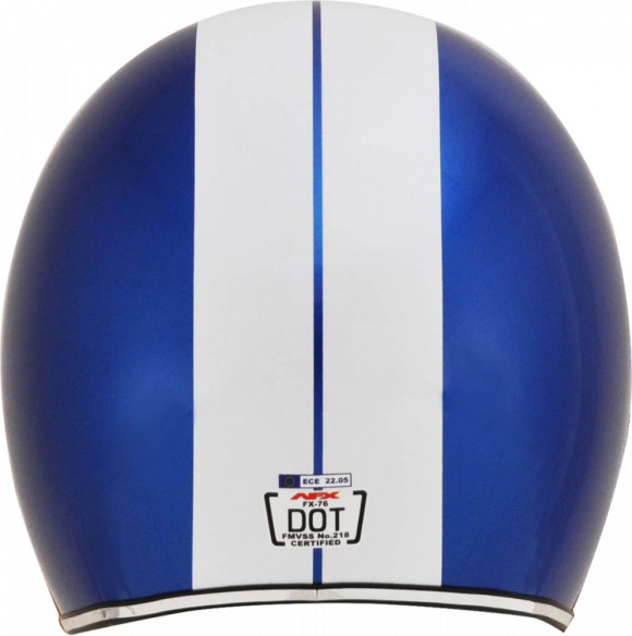 Casca Moto Jet/Open Face FX-76 Shelby Vintage Blue