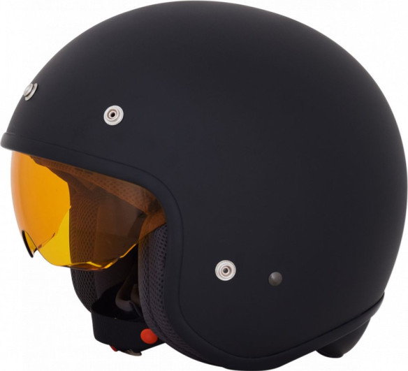 Casca Moto Jet/Open Face FX-142 Matt Black