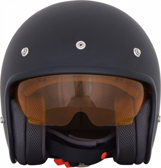 Casca Moto Jet/Open Face FX-142 Matt Black