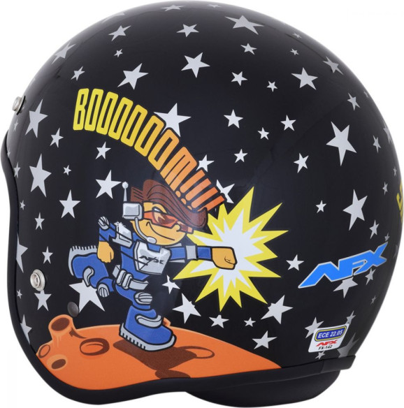 Casca Moto Jet/Open Face Copii FX-142y Rocket Boy