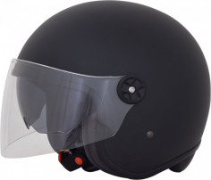 Casca Moto Jet/Open Face FX-143 Matte Black