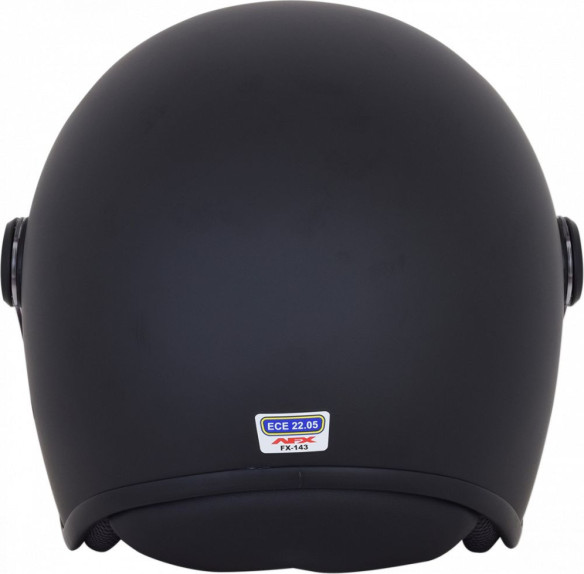 Casca Moto Jet/Open Face FX-143 Matte Black