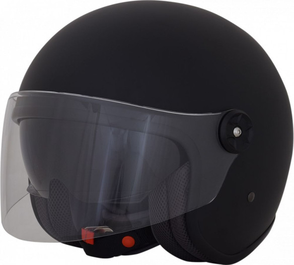 Casca Moto Jet/Open Face FX-143 Matte Black