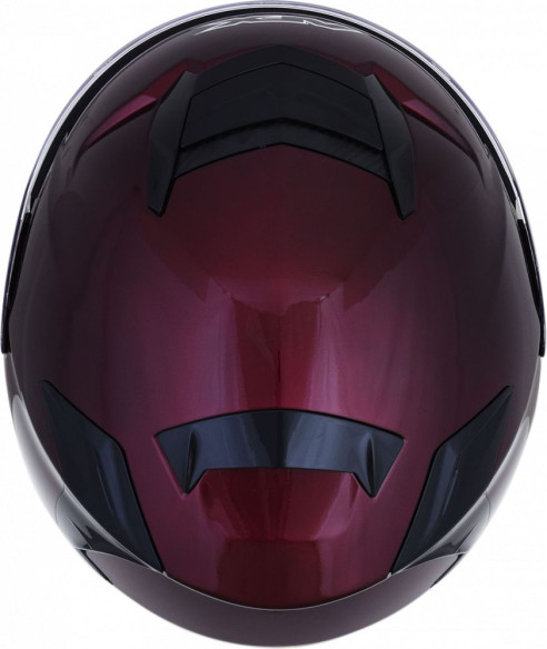 Casca Moto Jet/Open Face FX-60 Dark Wine/Red