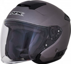 Casca Moto Jet/Open Face FX-60 Frost Gray