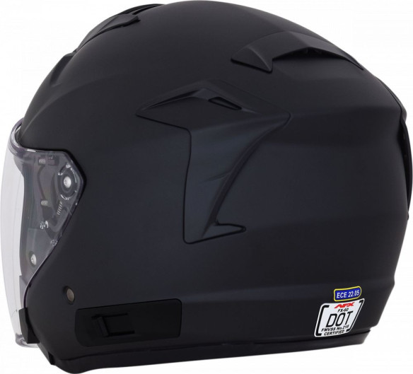 Casca Moto Jet/Open Face FX-60 Matt Black