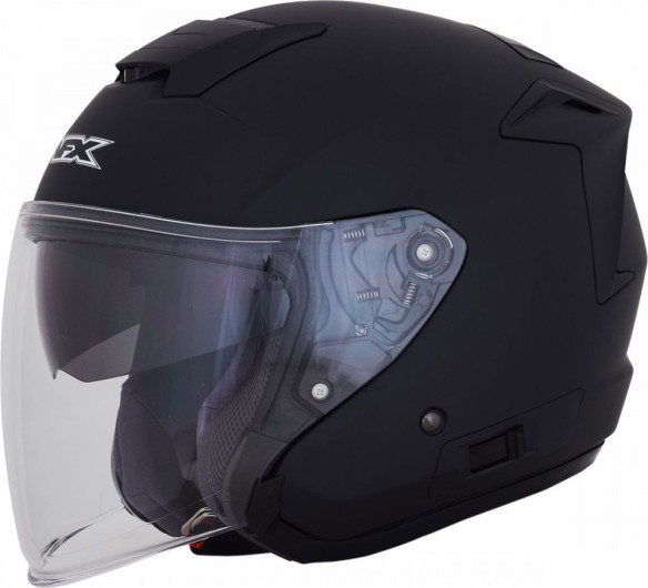 Casca Moto Jet/Open Face FX-60 Matt Black