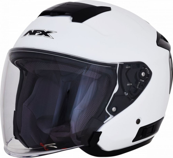 Casca Moto Jet/Open Face FX-60 White