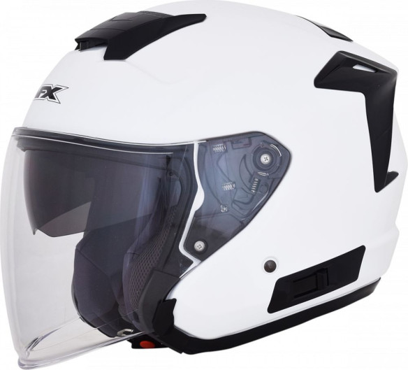 Casca Moto Jet/Open Face FX-60 White