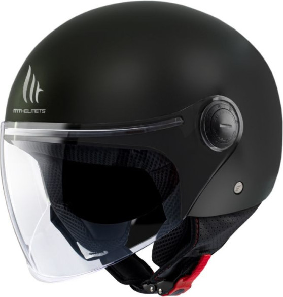 Casca Moto Open Face/Jet Street A1 Black Matt 23