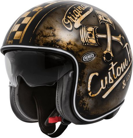 Casca Moto Open-Face/Jet Vintage OP 9BM Brown 2024