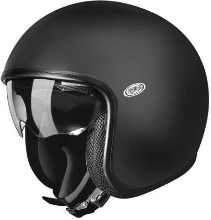 Casca Moto Open-Face/Jet Vintage U9BM Matt Black 2024