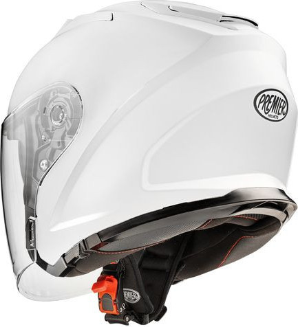 Casca Moto Open-Face/Jet Dokker U8 Glossy White 2024