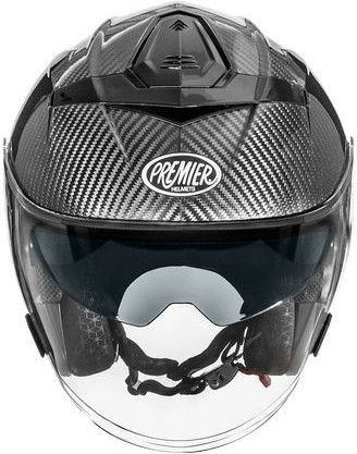Casca Moto Open-Face/Jet JT5 CARBON Glossy Black 2024