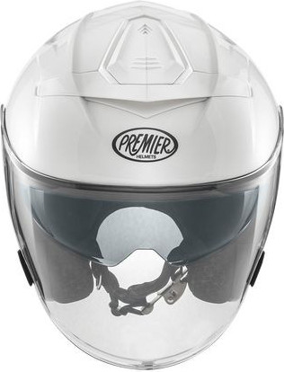 Casca Moto Open-Face/Jet JT5 U8 Glossy White 2024