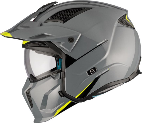Casca Moto Open-Face/Jet Streetfighter SV S A22 Glossy Gray 23