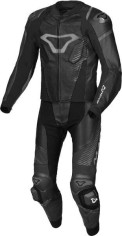 Combinezon Moto Piele 2 Piese TRONNIQ Black