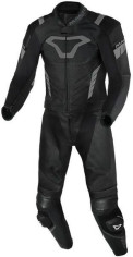 Combinezon Moto Piele 2 Piese VARSHALL Black