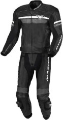 Combinezon Moto Piele 2 Piese DIABRO Black/Grey