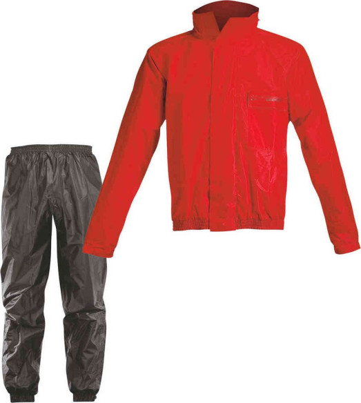 Combinezon Ploaie Logo Black/Red 0016428.349