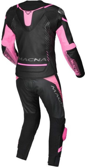 Combinezon Moto Piele 2 Piese Dama TRONNIQ Black/Pink