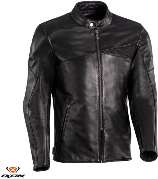 Geaca Moto Piele Cranky MS Black