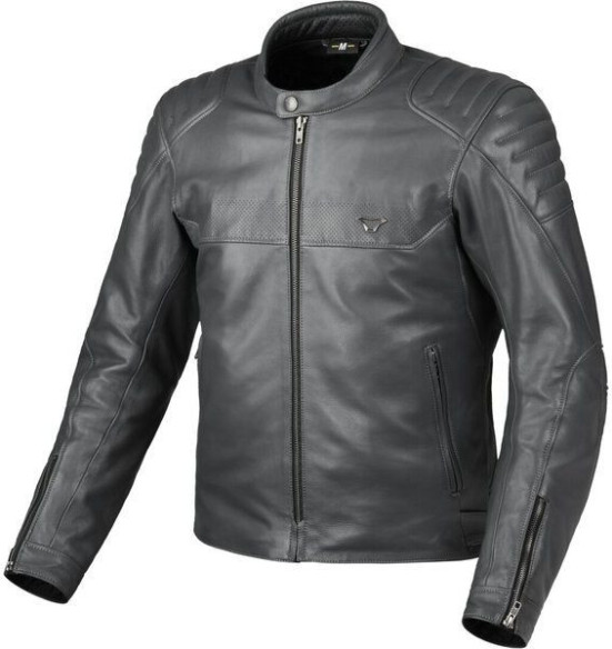Geaca Moto Piele LANCE 2.0 Dark Grey