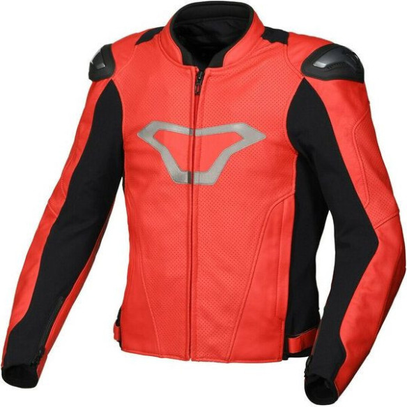 Geaca Moto Piele AVIANT AIR Black/Red