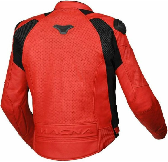 Geaca Moto Piele AVIANT AIR Black/Red