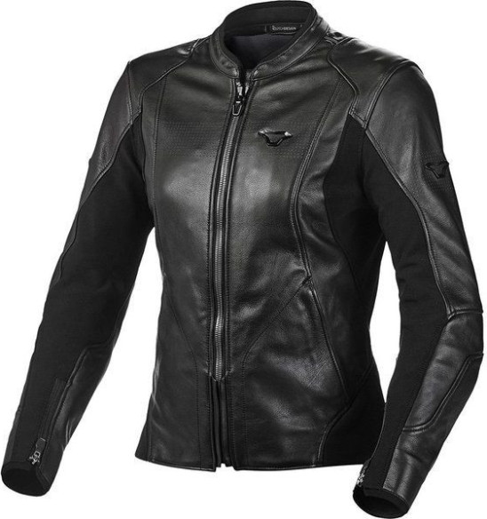 Geaca Moto Piele Dama TEQUILLA Black