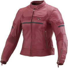 Geaca Moto Piele Dama DAISY Red