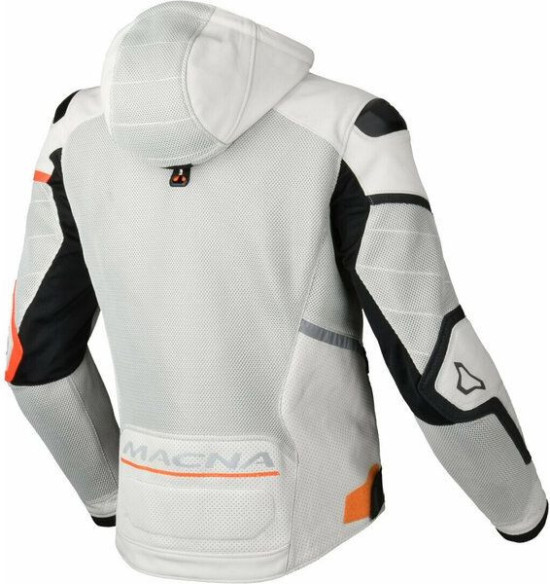 Geaca Moto Textil RISANT Grey/Orange