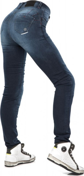 Jeans Moto Dama Kim Blue