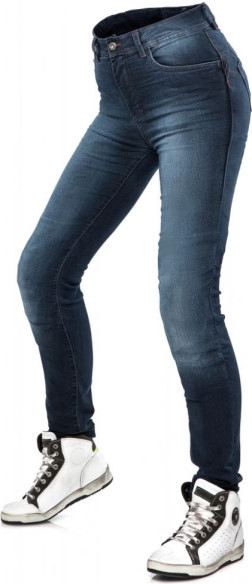 Jeans Moto Dama Kim Blue