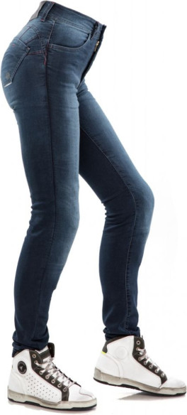 Jeans Moto Dama Kim Blue