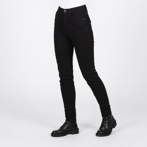 Jeans Moto Dama Calder Black