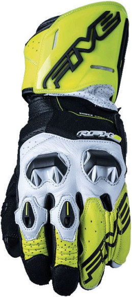 Manusi Moto Piele RFX2 Yellow Fluo