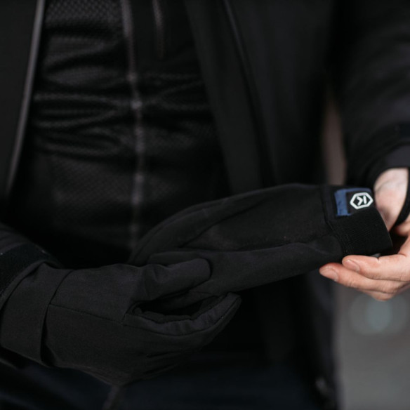 Manusi Textile Cold Killers Windproof Black 24