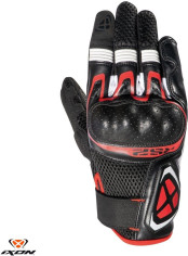 Manusi Moto Piele/Textil Rs2 MS Black/White/Red