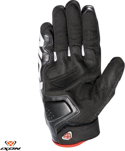 Manusi Moto Piele/Textil Rs2 MS Black/White/Red