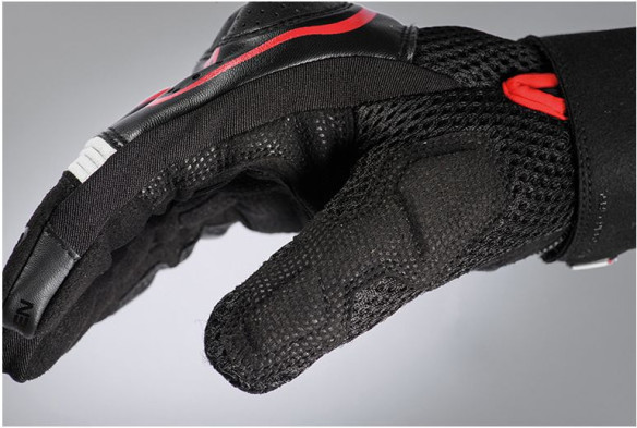 Manusi Moto Piele/Textil Rs2 MS Black/White/Red