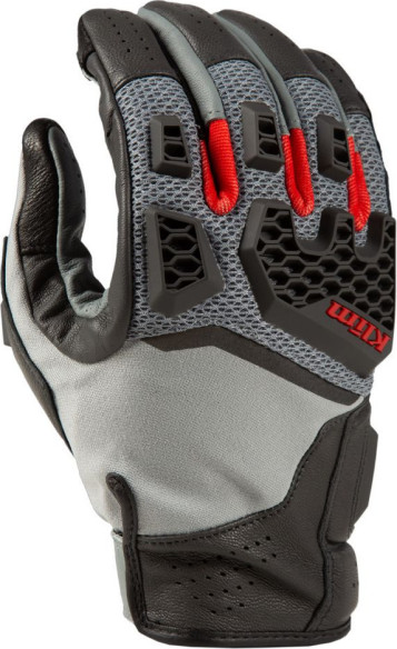 Manusi Moto Textile/Piele Baja S4 Monument Gray/Redrock