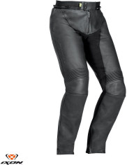 Pantaloni Moto Piele Hawk Pant MS Black