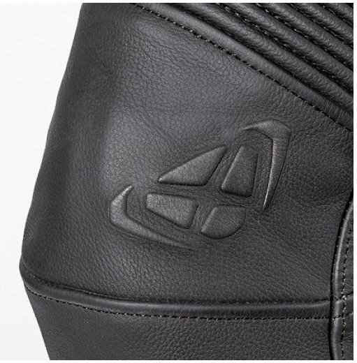 Pantaloni Moto Piele Hawk Pant MS Black