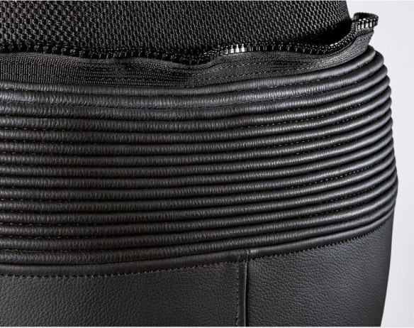 Pantaloni Moto Piele Hawk Pant MS Black
