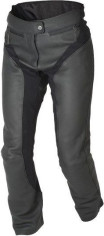 Pantaloni Moto Piele Dama MANTRA Black