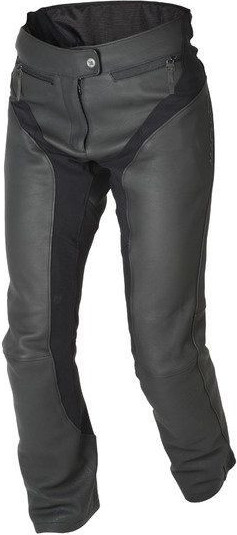 Pantaloni Moto Piele Dama MANTRA Black