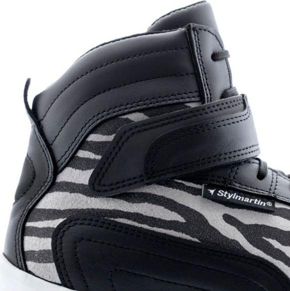Ghete Moto Dama Impermeabile Audax Jungle WP Negru