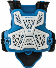 Vesta Protectie Moto Jump White/Blue
